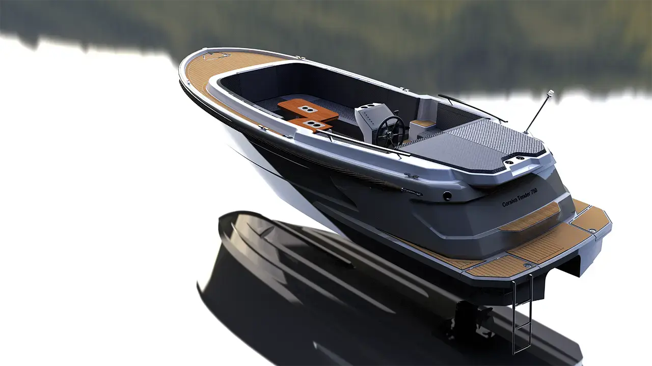 Corsiva 750 2 uniqueboatdesign