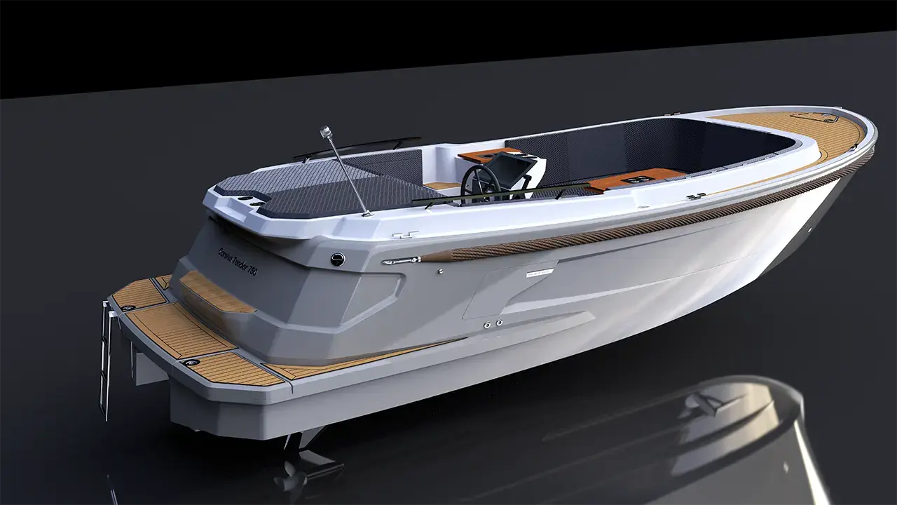 Corsiva 750 4 uniqueboatdesign